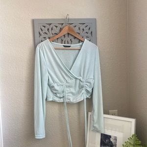 SheIn Long Sleeve Crop